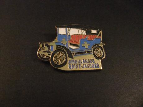 Dion-Bouton ( Frans automerk)1905 ambulancedienst